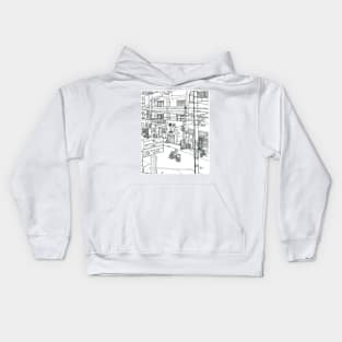 Osaka Japan Kids Hoodie